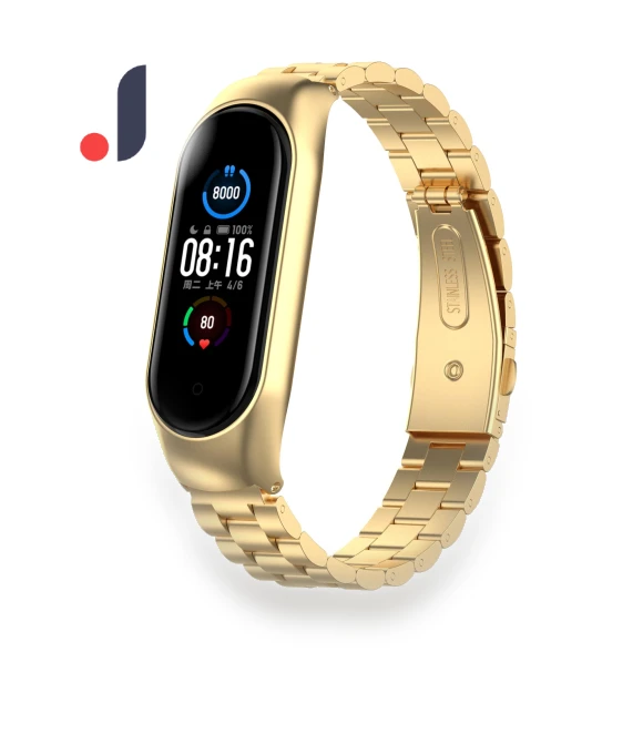 Stainless Steel Replacement Smart Watch Strap — Fitness Bands, Smartwatch 2025
