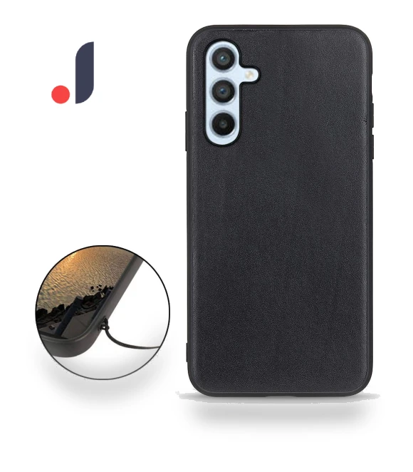 Textured Genuine Leather Coated TPU Case — Bumpers, Smartwatch 2025