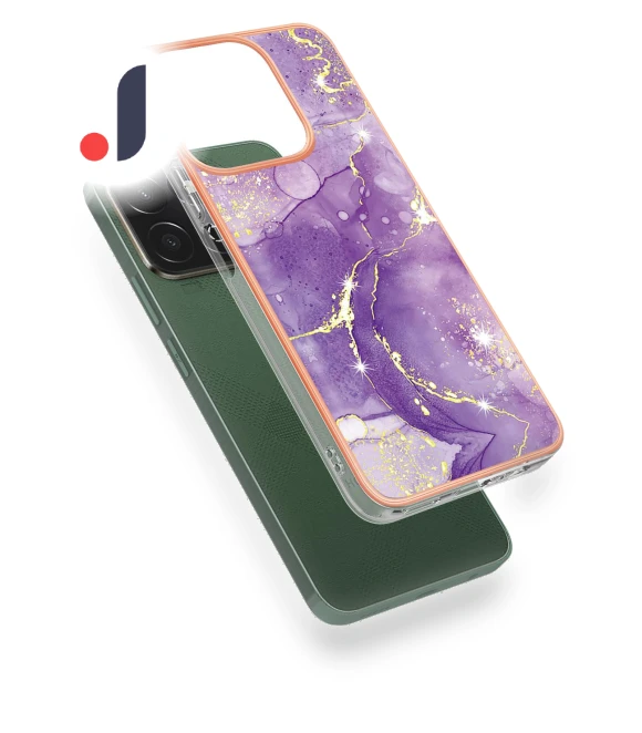 TPU Case with IMD Marble Pattern Electroplated Back Cover — Basic Cases, Samrtwatch Bands Straps