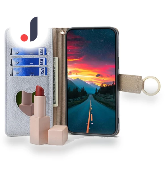 Wallet Case with Makeup Mirror and Crossbody Strap — Smartwatch Protectors, Smartwatch 2025