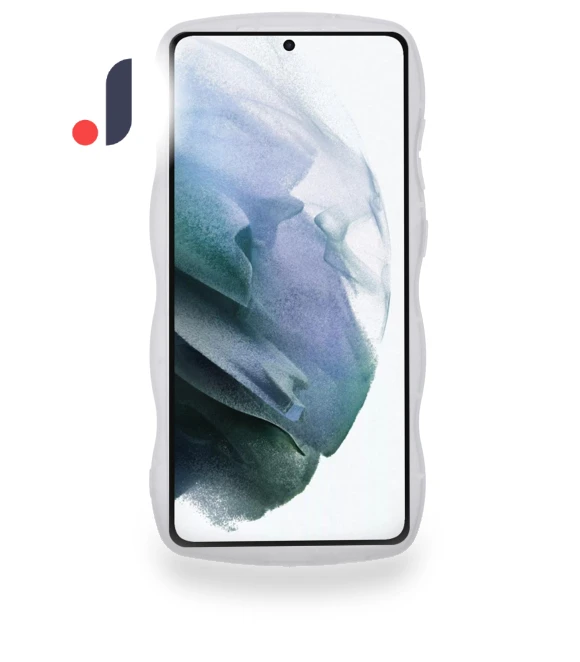 Wavy Edge TPU Case Anti-Drop Epoxy Phone Cover — Phone Accessories, Smartwatch 2025