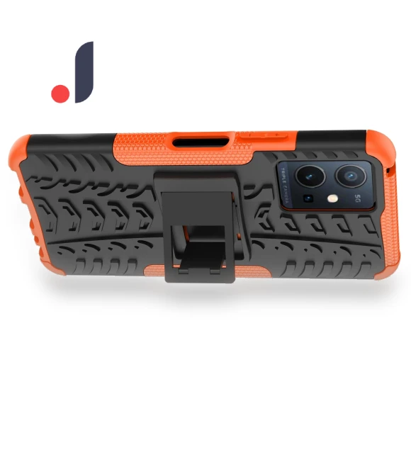Anti-scratch Built-in Kickstand PC+TPU Hybrid Impact Case — Screen Protectors, Smartwatch 2025