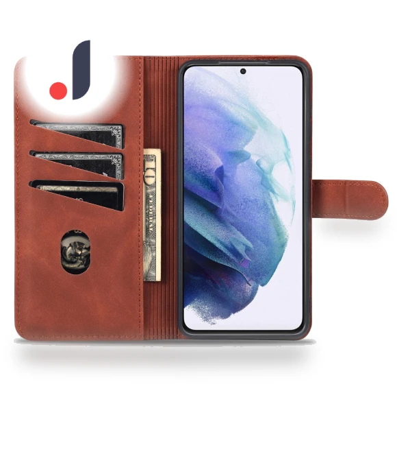 Anti-scratch PU Leather Magnetic Flip Cover Stand Wallet Drop Protection Phone Case — Flip Cases, Smartwatch 2025