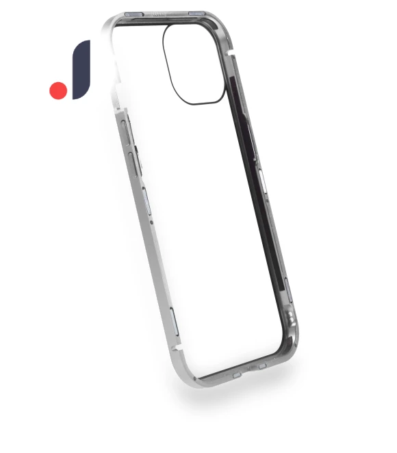 Anti-spy Phone Case with Metal Frame and Double-sided Tempered Glass — Phone Accessories, Smartwatch 2025