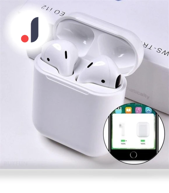 Bluetooth Earbuds with Wireless Charging — In-Ear Headphones, The Joker