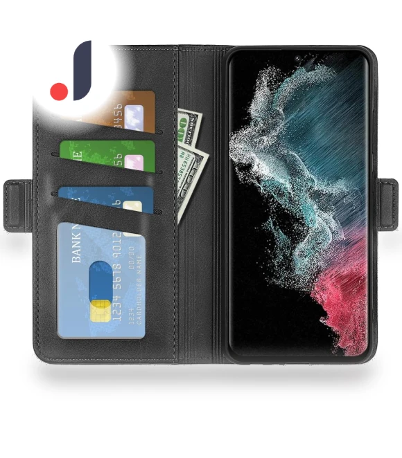 Calf Texture PU Leather Dual Magnetic Clasp Phone Case — Phone Accessories, Smartwatch 2025