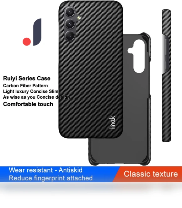 Carbon Fiber Texture Back Cover Phone Case — Back Covers, IMAK
