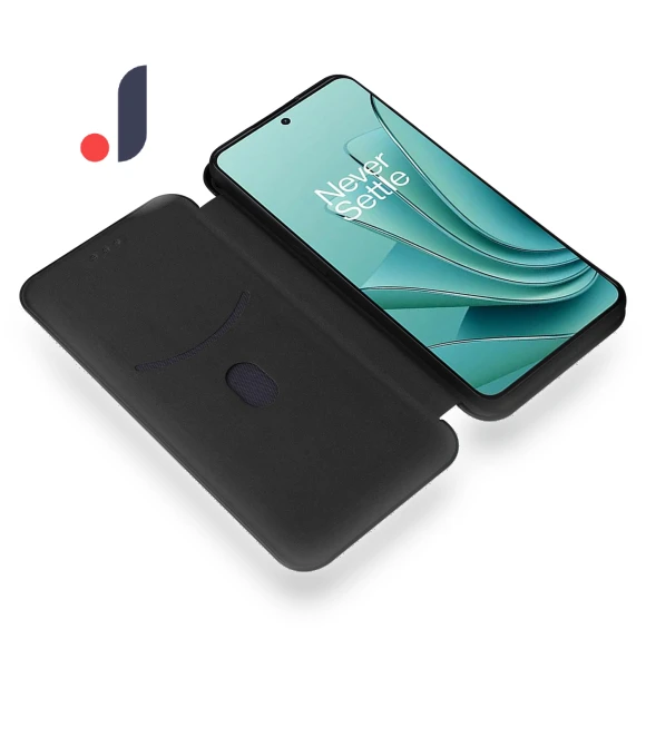 Carbon Fiber Texture Leather Stand Phone Case Card Holder — Phone Accessories, Smartwatch 2025