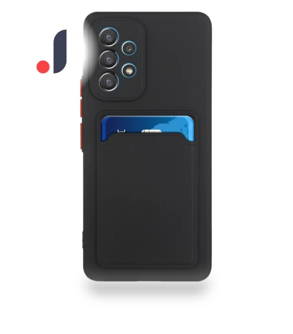Card Holder Slot Soft TPU Shockproof Anti-Scratch Case with Camera Lens Protection — Screen Protectors, Smartwatch 2025