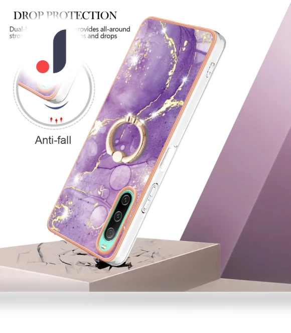 Case with Ring Kickstand Marble Pattern — Basic Cases, Smartwatch 2025
