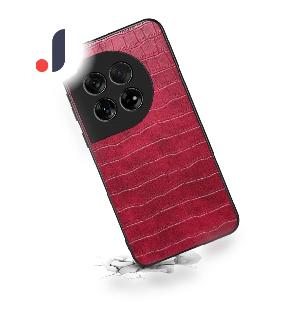 Crocodile Texture Leather Shock-Absorbent Phone Cover — Protective Cases, Smartwatch 2025