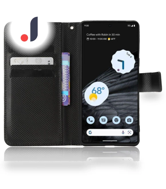 Drop-proof Cell Phone Cover Diamond Texture Phone Folio Flip Leather Wallet Case with Stand — Basic Cases, Smartwatch 2025