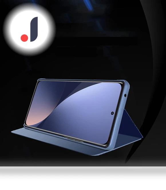 Flip Mirror Cover Smart View Window Foldable Stand Protective Case — Screen Protectors, Smartwatch 2025
