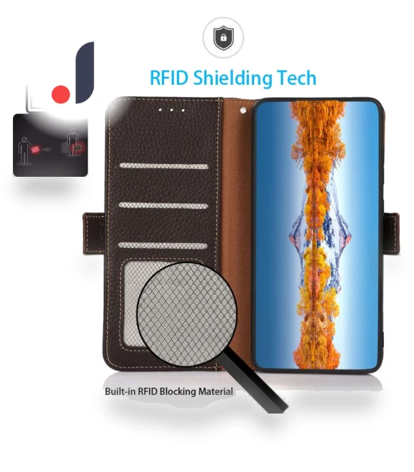 Full Protection Wallet RFID Blocking Stand Phone Case — Flip Cases, Smartwatch 2025