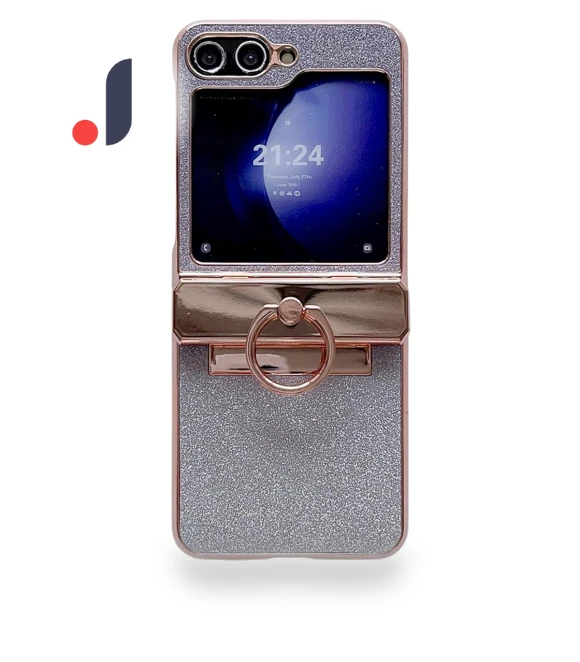 Glitter Design Hard PC Phone Cover with Ring Kickstand — Bumpers, Smartwatch 2025