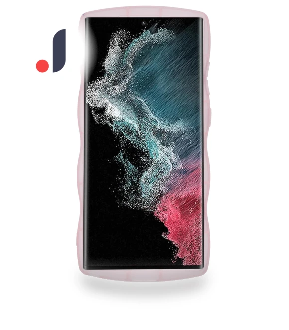 Glitter Sparkle Wavy Edge Cover — Phone Accessories, Smartwatch 2025