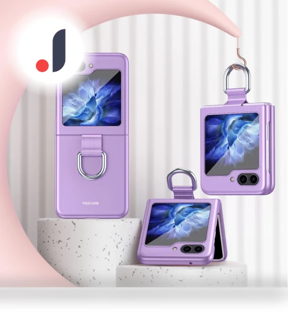 Hard PC Phone Case with Ribbon Metal Ring Holder — Phone Accessories, Smartwatch 2025