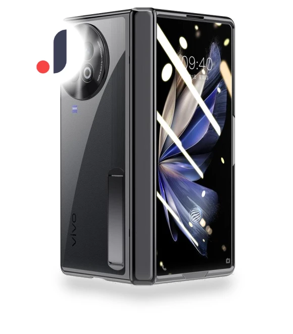 Hinge Protection PC Phone Case with Kickstand and Tempered Glass Film — Screen Protectors, Smartwatch 2025
