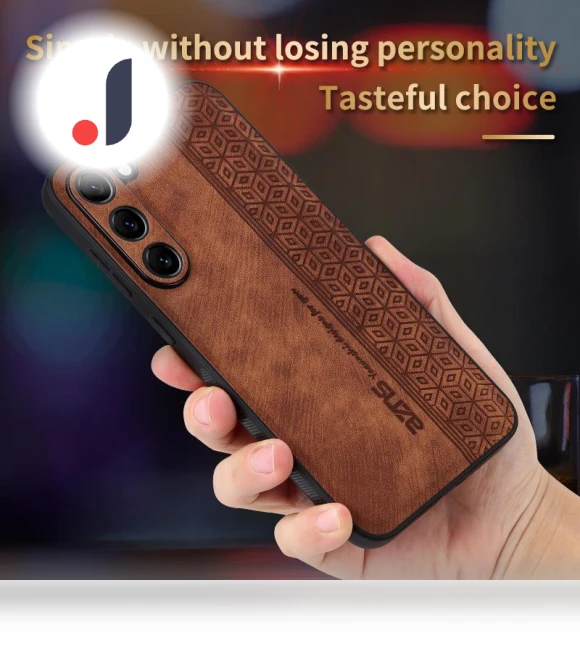 Imprinted PU Leather+TPU Shock Absorbing Smartphone Shell — Bumpers, Samrtwatch Bands Straps