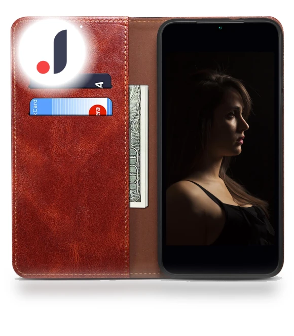 Leather Phone Case with Stand — Phone Accessories, Smartwatch 2025