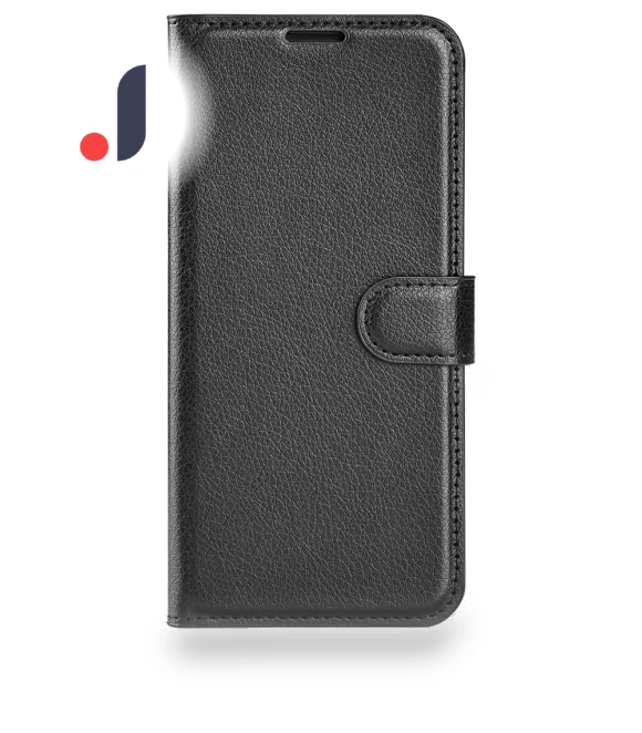 Litchi Texture Wallet Stand PU Leather Phone Cover — Phone Accessories, Smartwatch 2025