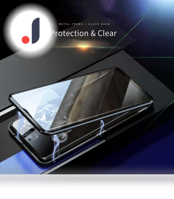 Magnetic Case with Double Sided Tempered Glass — Basic Cases, Smartwatch 2025