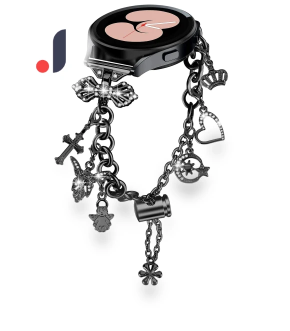 Metal Charm Wristband Bracelet — Bands, Smartwatch 2025