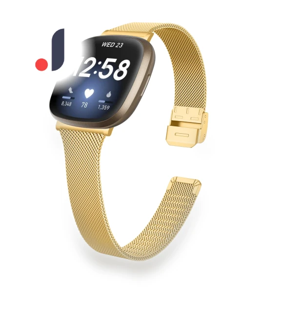 Milanese Stainless Steel Fine Mesh Smart Watch Strap — Wearable Accessories, Smartwatch 2025