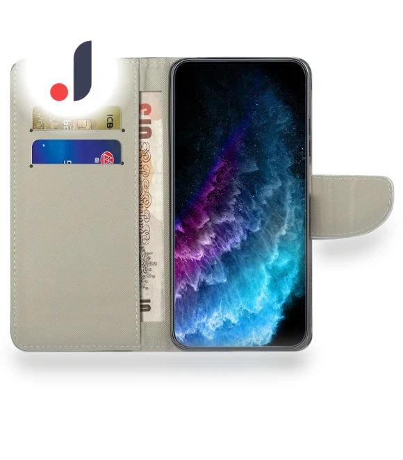 Pattern Printing PU Leather Flip Folio Case — Bumpers, Smartwatch 2025