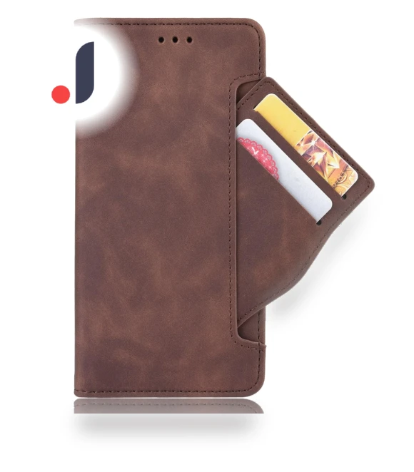 PU Leather Card Holder Stand Shockproof TPU Interior Case — Flip Cases, Smartwatch 2025