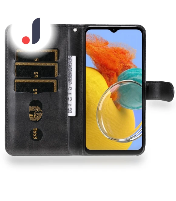 PU Leather Case with Zipper Pocket and Stand — Phone Accessories, Smartwatch 2025
