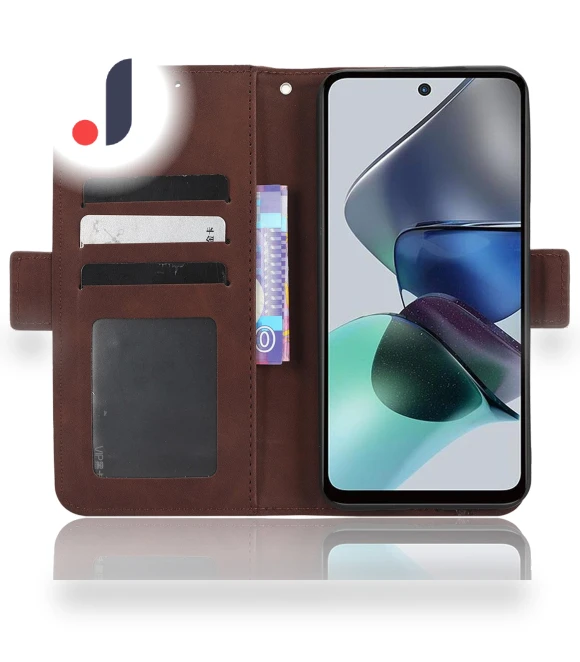 PU Leather Phone Protective Cover with Multiple Card Slots and Stand — Basic Cases, Smartwatch 2025