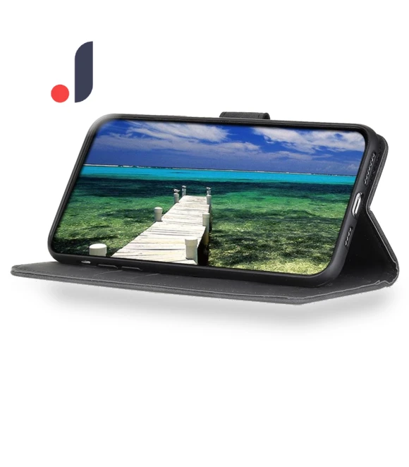 PU Leather Wallet Case Retro Texture Anti-scratch Stand Inner TPU Phone Cover — Phone Accessories, Smartwatch 2025