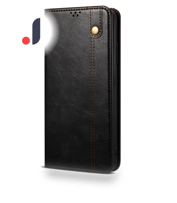 PU Leather Wallet Case with Stand — Phone Accessories, Smartwatch 2025