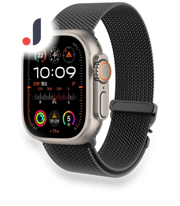 Replacement Strap Milanese Mesh Stainless Steel Watch Band — Smartwatch Straps, Smartwatch 2025