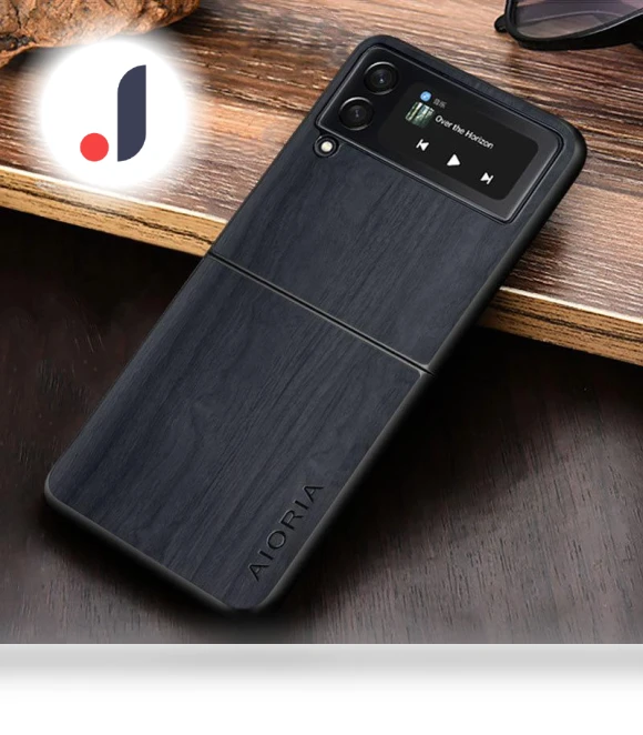 Retro Wood Texture Phone Protective Case — Flip Cases, Smartwatch 2025