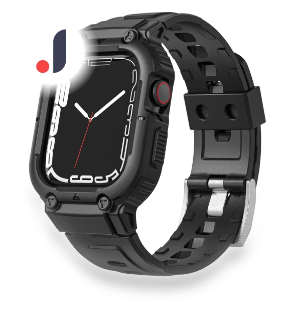 Silicone Wrist Band with Watch Case — Smartwatch Straps, Smartwatch 2025