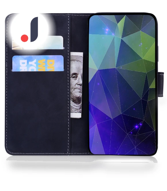 Solid Color Stand Wallet Cover PU Leather Phone Case — Flip Cases, Smartwatch 2025