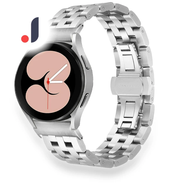 Stainless Steel Band with Connector — Bands, Smartwatch 2025