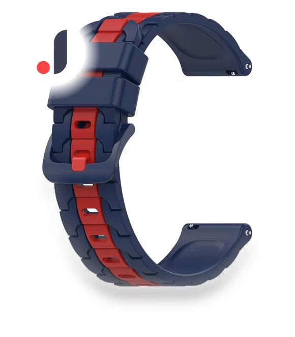 Stylish Chain Design Silicone Strap — Bands, Smartwatch 2025