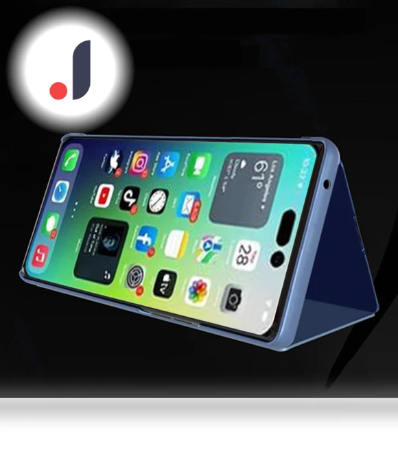 Stylish View Window PU Leather Protective Case — Phone Accessories, Smartwatch 2025