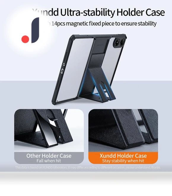 Tablet Case with Leather Kickstand — Keyboard Cases, XUNDD