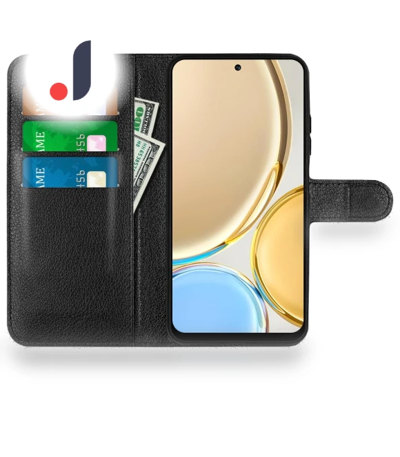 Textured Litchi Phone Case with Foldable Stand — Phone Accessories, Smartwatch 2025