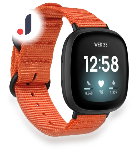 Three Loops Nylon Watch Band — Bands, Smartwatch 2025
