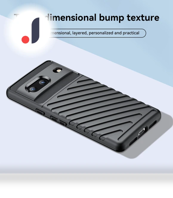 Thunder Series Twill Texture Thickened TPU Case — Screen Protectors, Smartwatch 2025