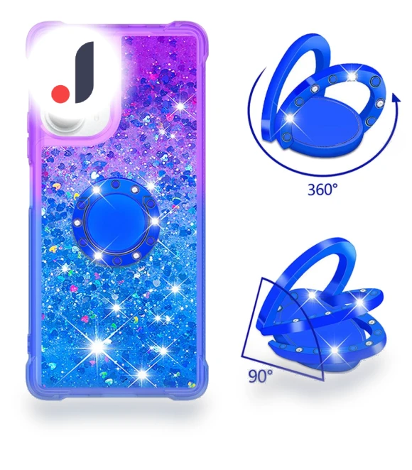 TPU Case with Kickstand Gradiant Quicksand Shockproof Cover — Bumpers, Smartwatch 2025