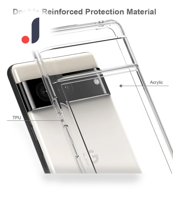 TPU Frame Acrylic Back Cover Anti-Scratch Transparent Protective Phone Case — Digital Frame Protectors, Smartwatch 2025