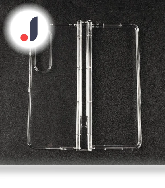 Transparent Folding Phone Case with Pen Holder — Basic Cases, Smartwatch 2025