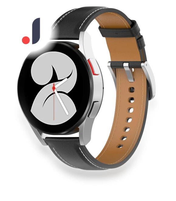 Universal Stitching Line First Layer Cowhide Solid Color Smart Watch Replacement Strap — Smartwatch Straps, Smartwatch 2025