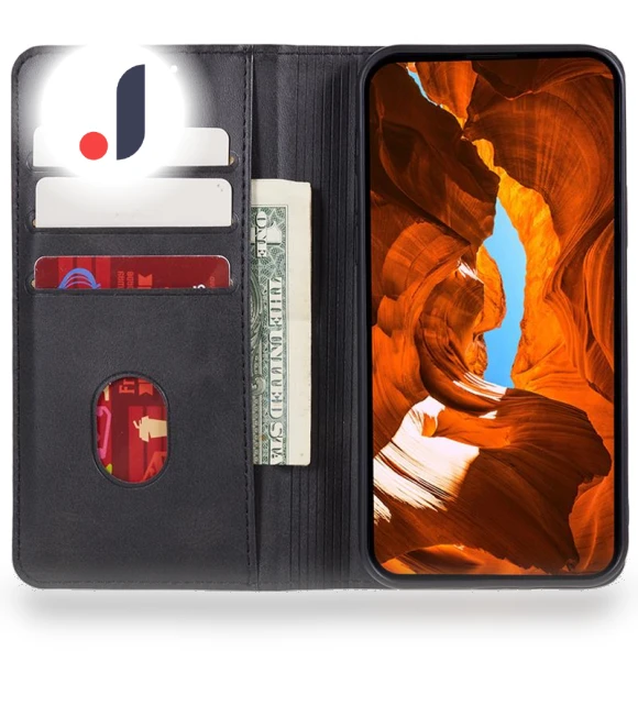 Wallet Case Magnetic Auto Closing Leather Phone Cover — Flip Cases, Smartwatch 2025
